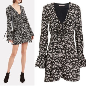 The East Order Elsa Floral Long Sleeve Dress